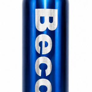 Personalized stainless steel tumbler with custom laser engraving for employee appreciation gifts.