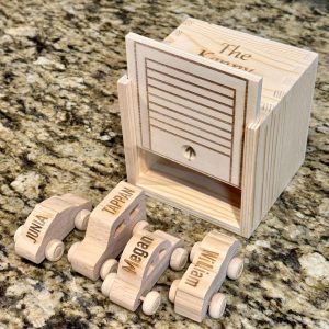 Personalized Kids' Garage with Family and Kids Names