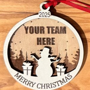 Sports Team Ornament - CHOOSE YOUR TEAM!