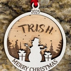 Ornament Personalized with FIRST Name
