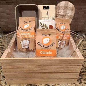 Beer Bread Mix Gift Crate - Perfect for Beer Lovers