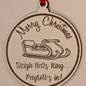 Payroll Ornament - Perfect for Payroll Companies