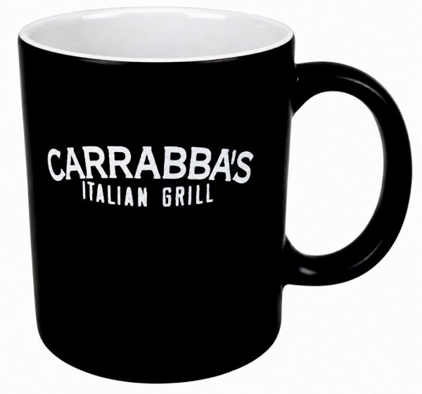 Black Coffee Mug that can be branded with corporate logo