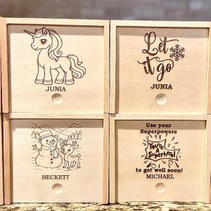 Kids Boxes - Personalized with Name or Short Text