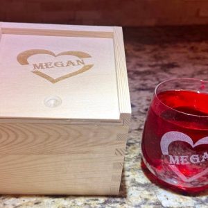 Personalized Gift Set with Heart Design