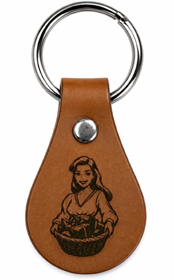 personalized-leatherette-keychain-gift-ohio-basket-chic