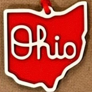 State of Ohio Ornament