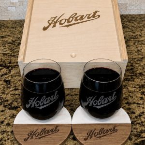 Custom Branded 5 Piece Glassware Gift Set – Corporate Logo & Event Drinkware
